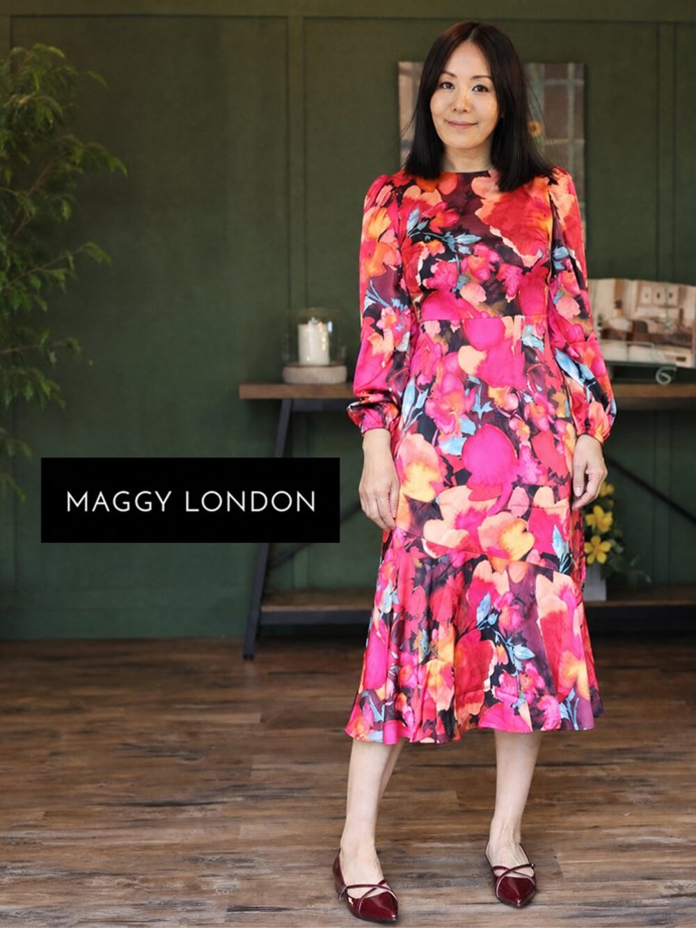 Light Charmeuse Fit and Flare Occasion Dress